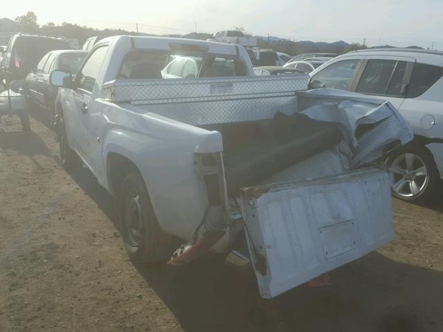 1GTCS149278140729 - 2007 GMC CANYON WHITE photo 3