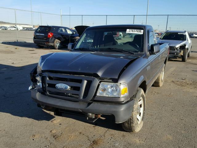 1FTYR10D79PA27721 - 2009 FORD RANGER GRAY photo 2