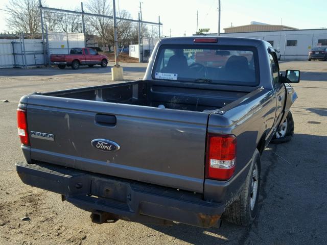 1FTYR10D79PA27721 - 2009 FORD RANGER GRAY photo 4