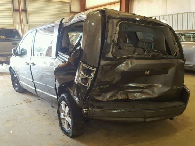 2D4RN4DE3AR384274 - 2010 DODGE GRAND CARA GRAY photo 3