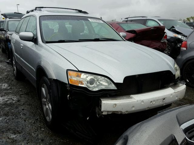 4S4BP62C067348357 - 2006 SUBARU LEGACY OUT SILVER photo 1