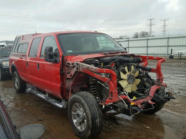 1FTSW21Y49EA85917 - 2009 FORD F250 SUPER RED photo 1