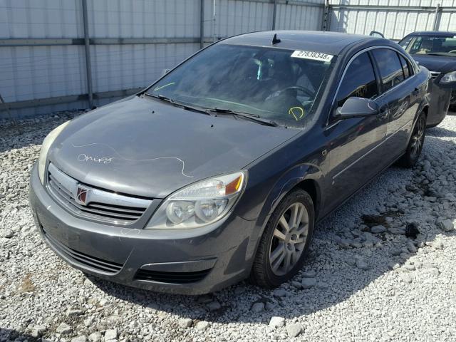 1G8ZS57N97F151484 - 2007 SATURN AURA XE CHARCOAL photo 2