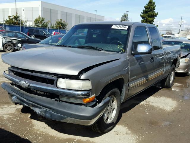 2GCEC19T211362935 - 2001 CHEVROLET SILVERADO TAN photo 2