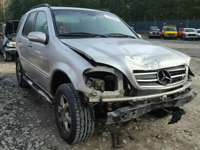 4JGAB75E93A392708 - 2003 MERCEDES-BENZ ML 500 SILVER photo 1