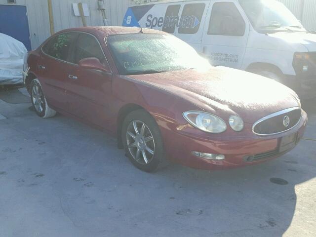 2G4WE567151152759 - 2005 BUICK LACROSSE C RED photo 1