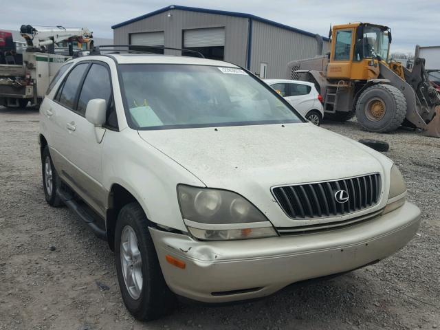 JT6HF10U9X0050343 - 1999 LEXUS RX 300 WHITE photo 1