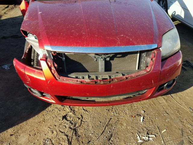 4A3AB36F29E006620 - 2009 MITSUBISHI GALANT ES RED photo 7