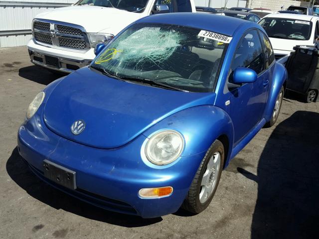 3VWBC21C9XM425273 - 1999 VOLKSWAGEN NEW BEETLE Mavi foto 2