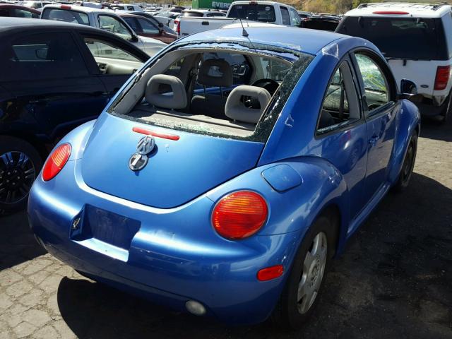 3VWBC21C9XM425273 - 1999 VOLKSWAGEN NEW BEETLE Mavi foto 4