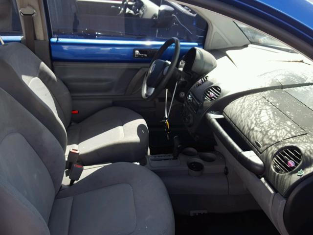 3VWBC21C9XM425273 - 1999 VOLKSWAGEN NEW BEETLE Mavi foto 5