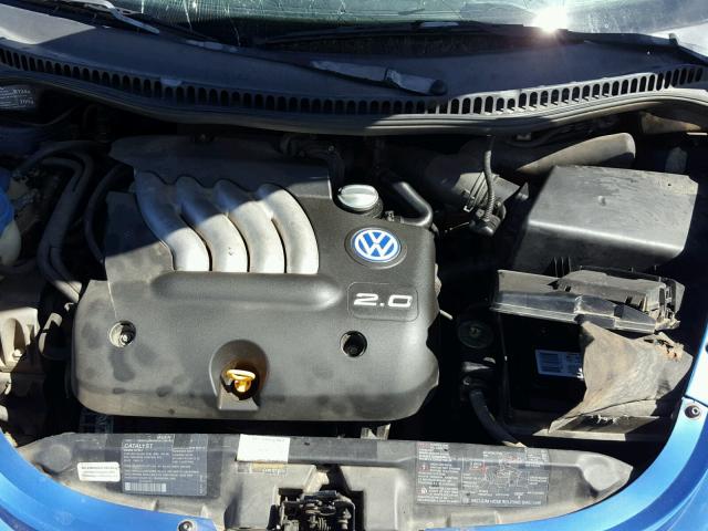 3VWBC21C9XM425273 - 1999 VOLKSWAGEN NEW BEETLE Mavi foto 7