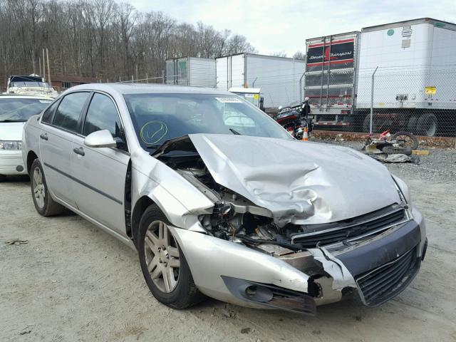 2G1WC581X69334488 - 2006 CHEVROLET IMPALA LT SILVER photo 1