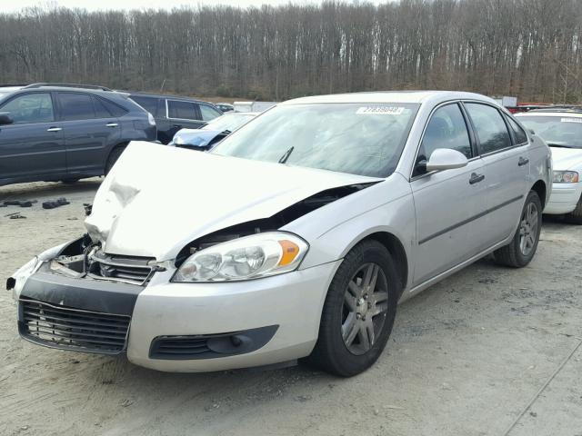 2G1WC581X69334488 - 2006 CHEVROLET IMPALA LT SILVER photo 2