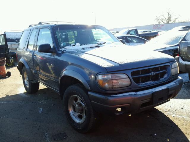 1FMDU70E8YUA35573 - 2000 FORD EXPLORER S BLUE photo 1