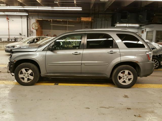 2CNDL73F256191299 - 2005 CHEVROLET EQUINOX LT GRAY photo 10