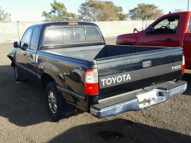 JT4TN12D7W0041948 - 1998 TOYOTA T100 XTRAC BLACK photo 3