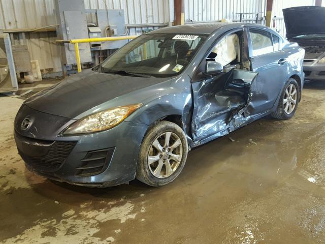 JM1BL1SF6A1238843 - 2010 MAZDA 3 I BLUE photo 2