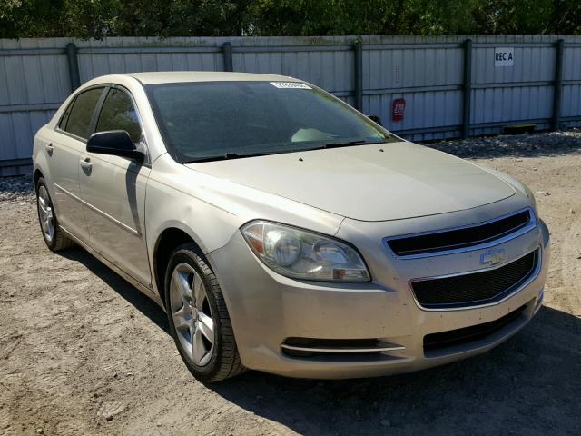 1G1ZG57B29F222632 - 2009 CHEVROLET MALIBU LS BEIGE photo 1