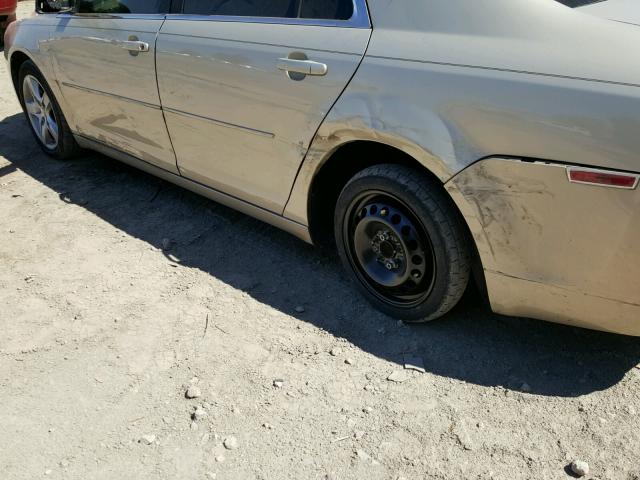 1G1ZG57B29F222632 - 2009 CHEVROLET MALIBU LS ბეჟი ფოტო 10