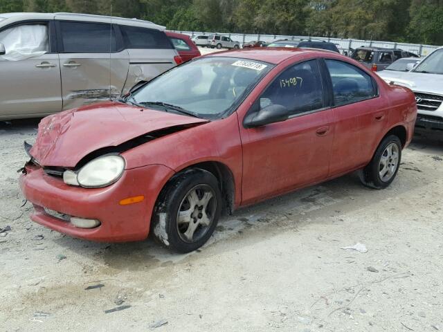 1P3ES46C01D176985 - 2001 PLYMOUTH NEON BASE 红色 照片 2