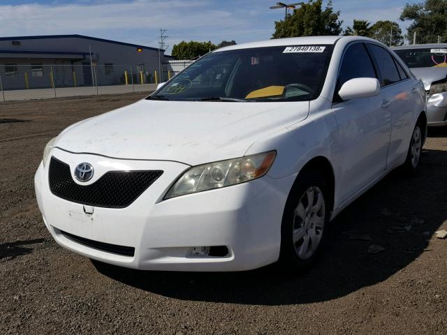 4T1BK46K19U587426 - 2009 TOYOTA CAMRY SE WHITE photo 2