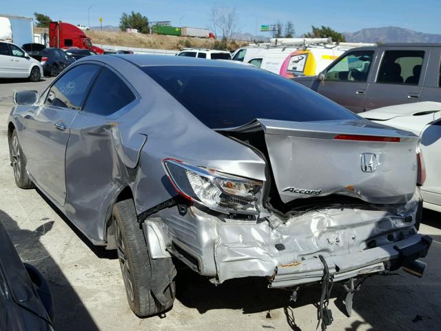 1HGCT1B74FA013875 - 2015 HONDA ACCORD EX SILVER photo 3