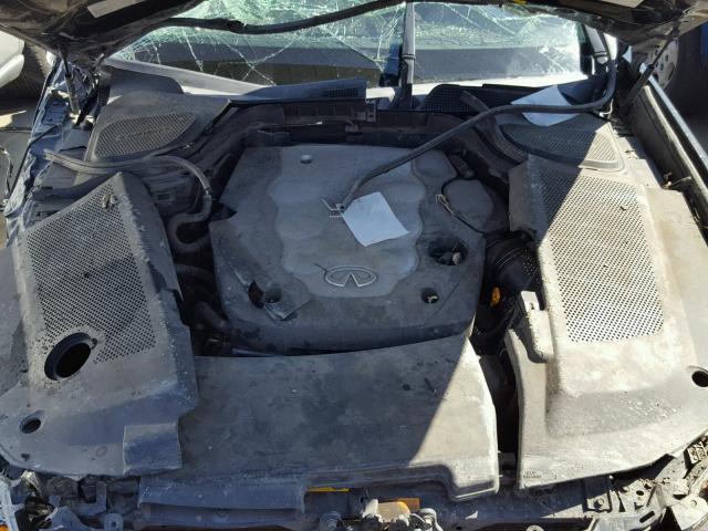 JNKAY01E76M112673 - 2006 INFINITI M35 BASE BLACK photo 7