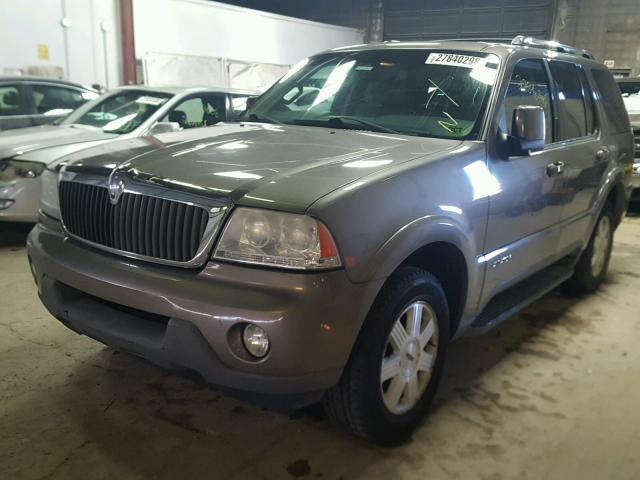 5LMEU68H33ZJ47672 - 2003 LINCOLN AVIATOR 金色 照片 2