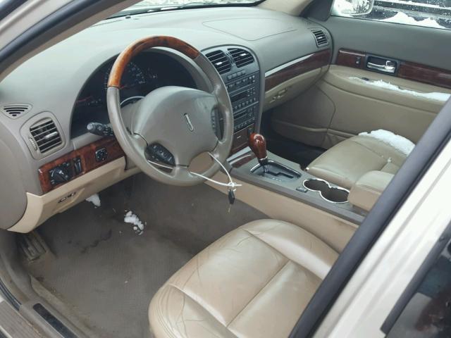 1LNHM87A31Y632235 - 2001 LINCOLN LS BEIGE photo 5