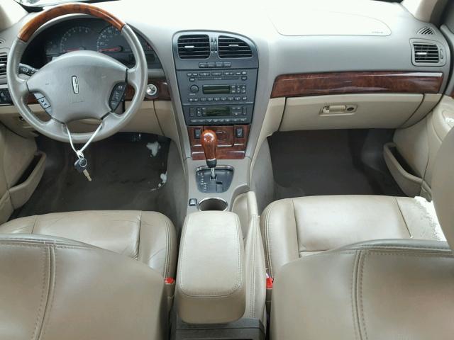 1LNHM87A31Y632235 - 2001 LINCOLN LS BEIGE photo 9