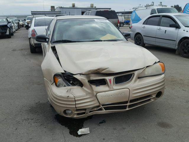 1G2NF12E01M506753 - 2001 PONTIAC GRAND AM S Qızıl foto 9