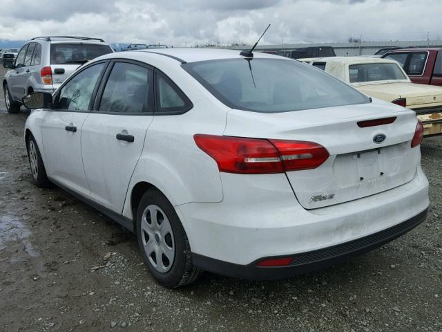 1FADP3E25GL282773 - 2016 FORD FOCUS S WHITE photo 3