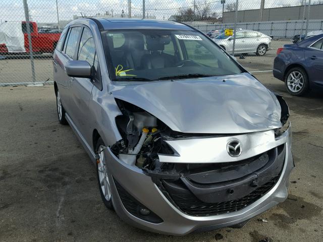 JM1CW2DL6C0133507 - 2012 MAZDA 5 SILVER photo 1