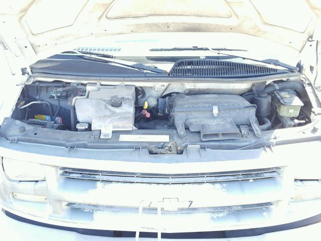 1GCFG25W3Y1191854 - 2000 CHEVROLET EXPRESS G2 WHITE photo 7