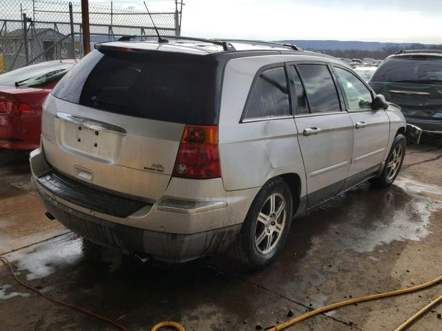 2A8GF68X47R196681 - 2007 CHRYSLER PACIFICA T SILVER photo 4