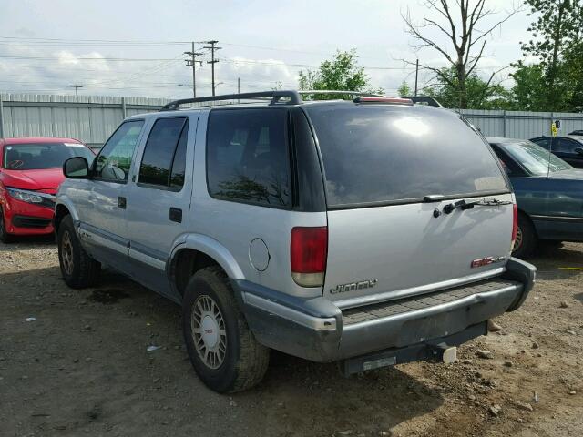 1GKDT13W0T2500185 - 1996 GMC JIMMY SILVER photo 3