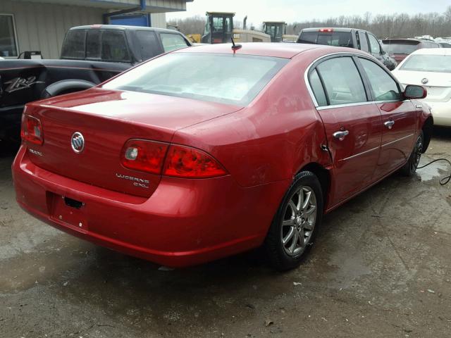 1G4HD57257U167027 - 2007 BUICK LUCERNE CX RED photo 4