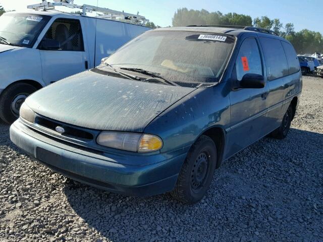 2FMDA514XTBB26779 - 1996 FORD WINDSTAR W GREEN photo 2