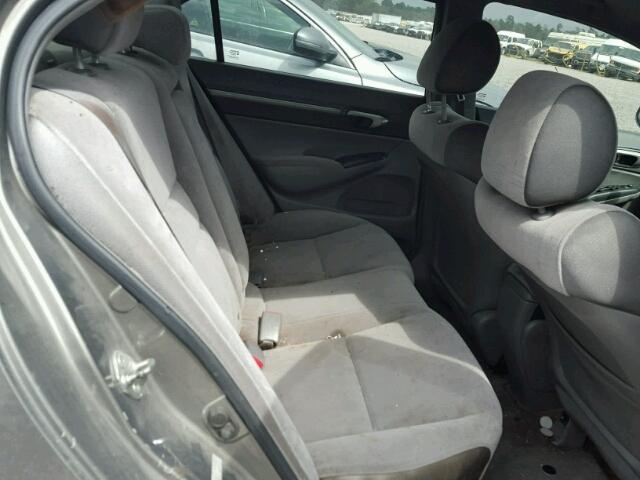 1HGFA16887L033624 - 2007 HONDA CIVIC EX ნაცრისფერი ფოტო 6