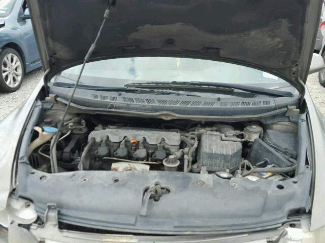 1HGFA16887L033624 - 2007 HONDA CIVIC EX ნაცრისფერი ფოტო 7