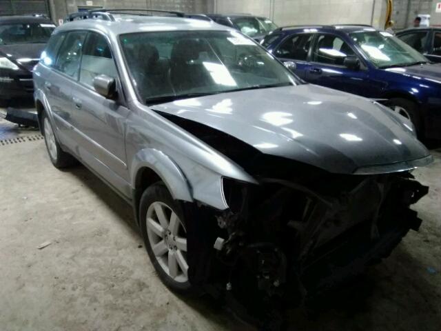 4S4BP62C487339597 - 2008 SUBARU OUTBACK 2. GRAY photo 1