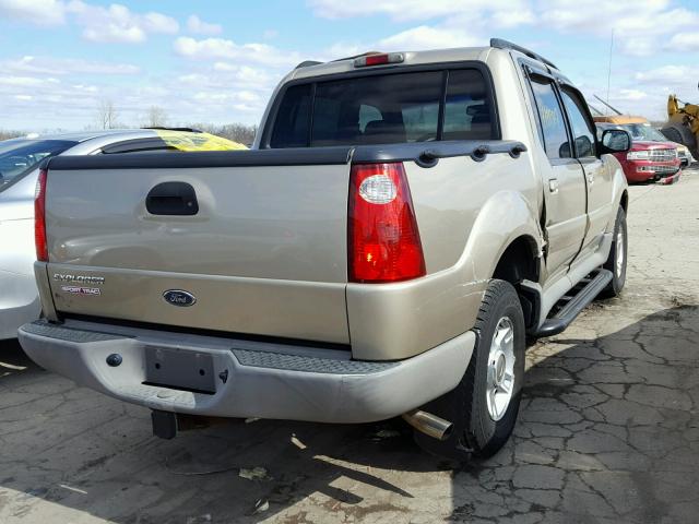 1FMZU67E52UC70350 - 2002 FORD EXPLORER S GOLD photo 4