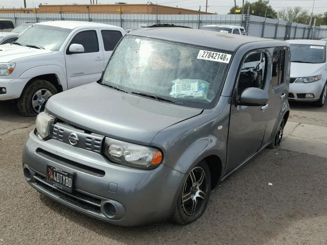 JN8AZ2KR5BT206003 - 2011 NISSAN CUBE BASE GRAY photo 2