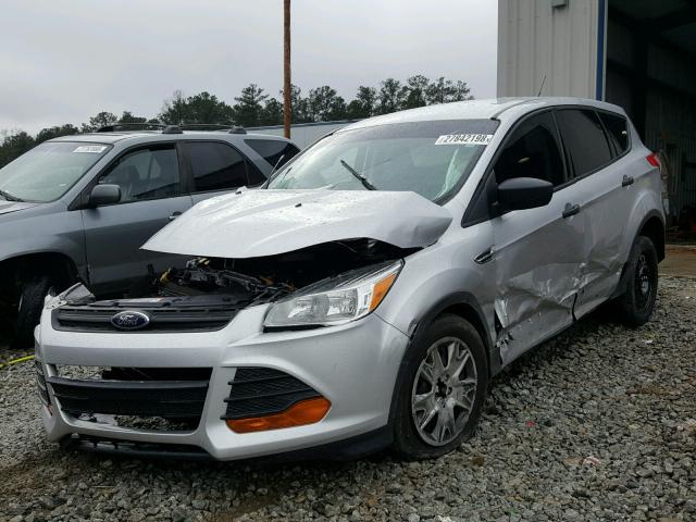 1FMCU0F79EUC36342 - 2014 FORD ESCAPE S SILVER photo 2