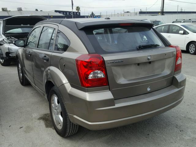 1B3HB28B18D662092 - 2008 DODGE CALIBER GOLD photo 3