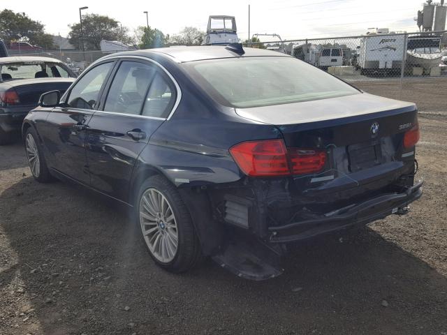 WBA3C1C53EK106310 - 2014 BMW 328 I SULE BLUE photo 3