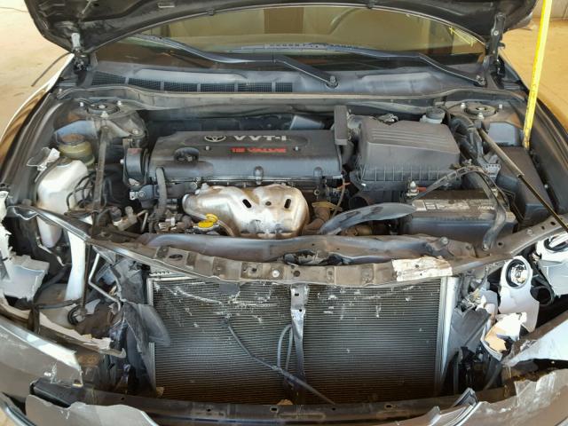 JTNBE46KX73081412 - 2007 TOYOTA CAMRY NEW GRAY photo 7