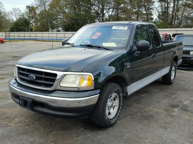 1FTRX17L33NA82595 - 2003 FORD F150 GREEN photo 2