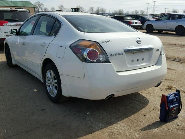 1N4AL2APXAN507243 - 2010 NISSAN ALTIMA BAS WHITE photo 3